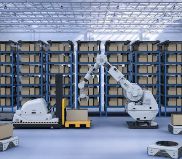 Ứng Dụng Robot Gắp Hàng Vào Pallet Trong Dây Chuyền Sản Xuất
